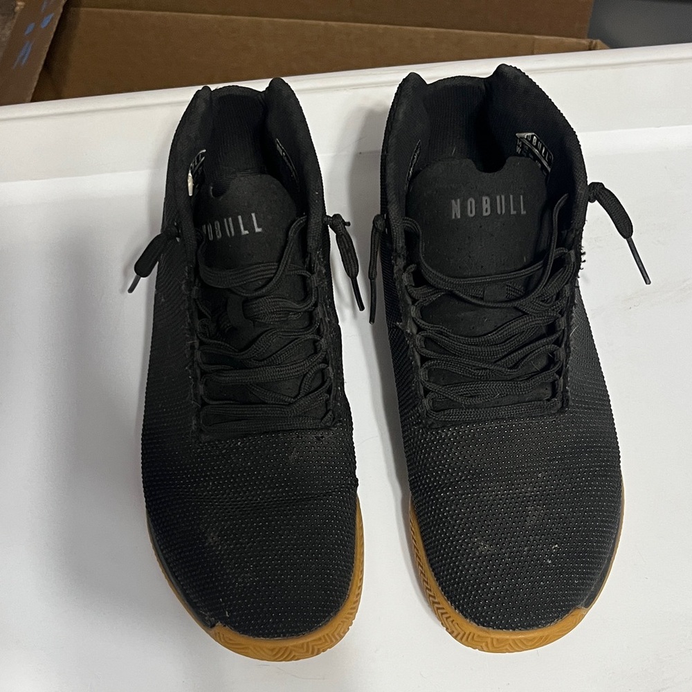 NOBULL Black and Tan Men's Athletic Shoes - Picture 2 of 7